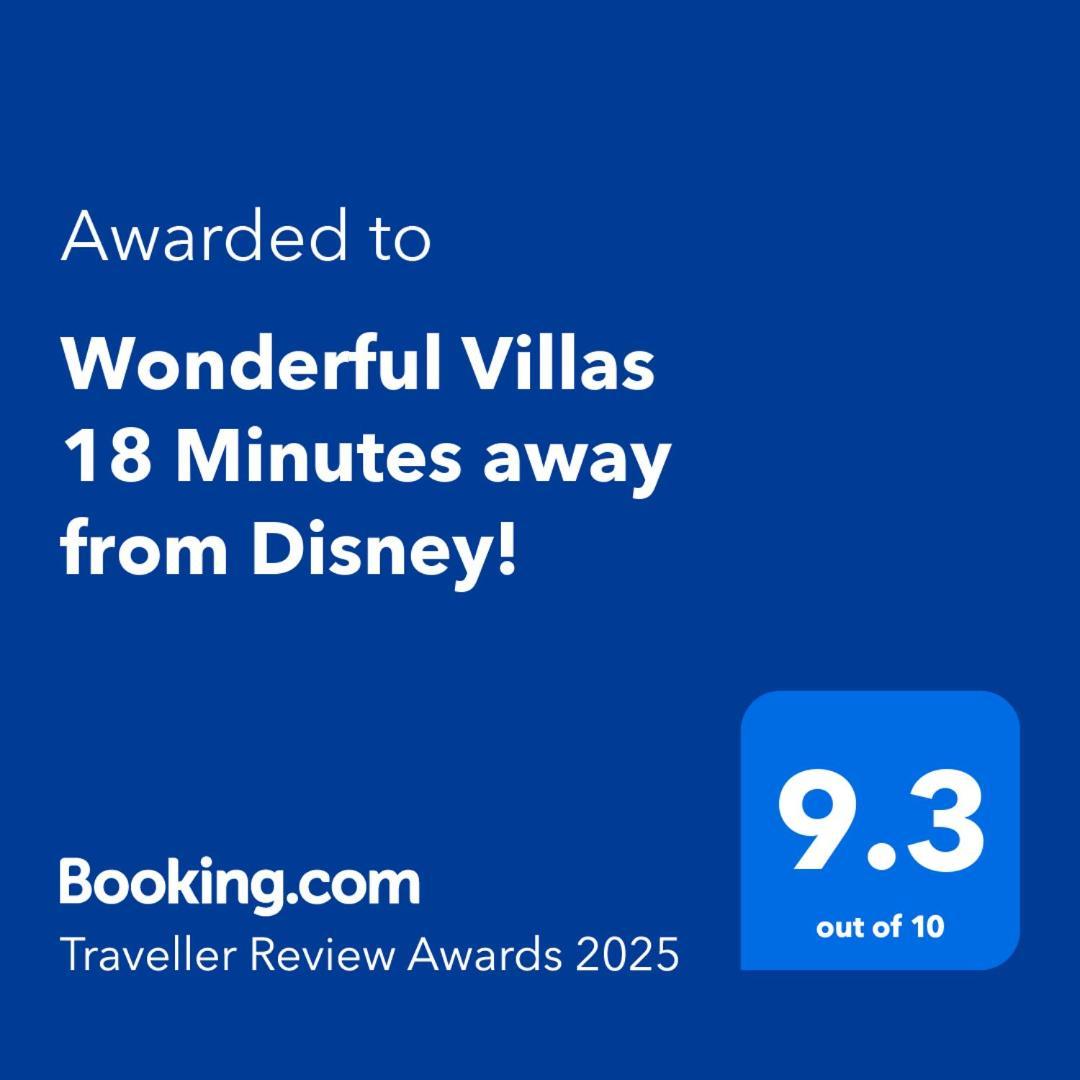 Wonderful Villas 18 Minutes Away From Disney! Kissimmee Dış mekan fotoğraf